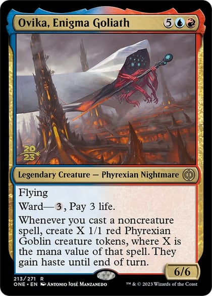 Ovika, Enigma Goliath, Prerelease Cards 213