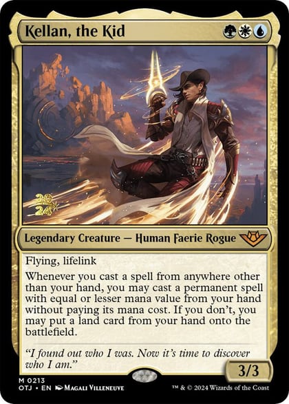 Kellan, the Kid, Prerelease Cards 213