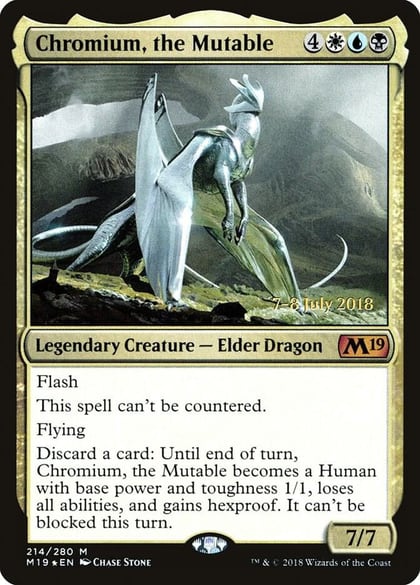 Chromium, the Mutable, Prerelease Cards 214