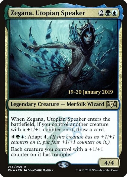 Zegana, Utopian Speaker, Prerelease Cards 214