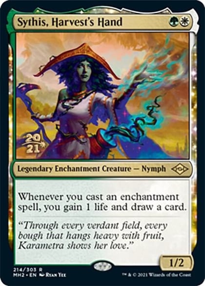 Sythis, Harvest's Hand, Prerelease Cards 214