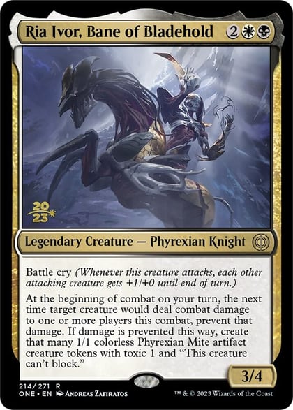 Ria Ivor, Bane of Bladehold, Prerelease Cards 214