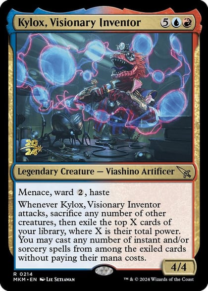 Kylox, Visionary Inventor, Prerelease Cards 214
