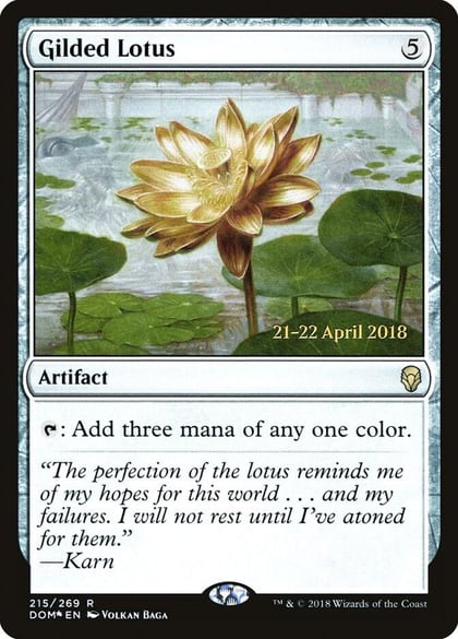 Gilded Lotus, Prerelease Cards 215
