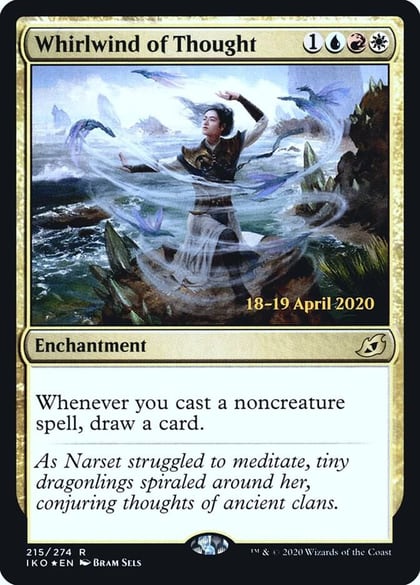 Whirlwind of Thought, Prerelease Cards 215