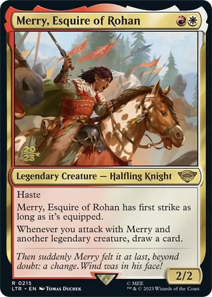 Merry, Esquire of Rohan, Prerelease Cards 215