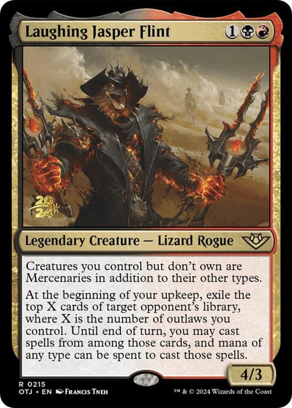 Laughing Jasper Flint, Prerelease Cards 215