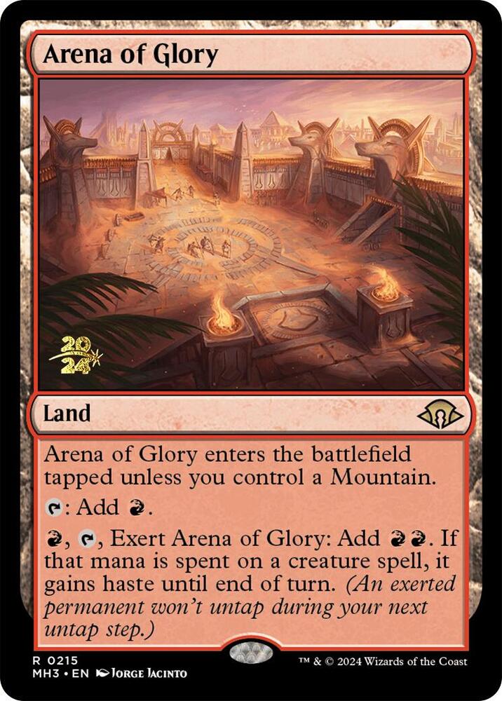 Arena of Glory, Prerelease Cards 215