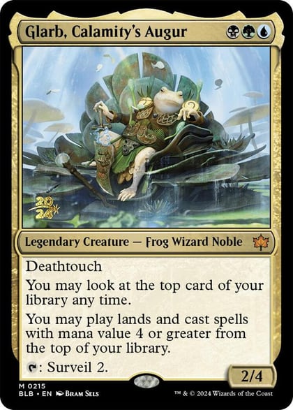 Glarb, Calamity's Augur, Prerelease Cards 215
