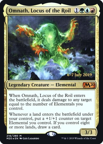 Omnath, Locus of the Roil, Prerelease Cards 216