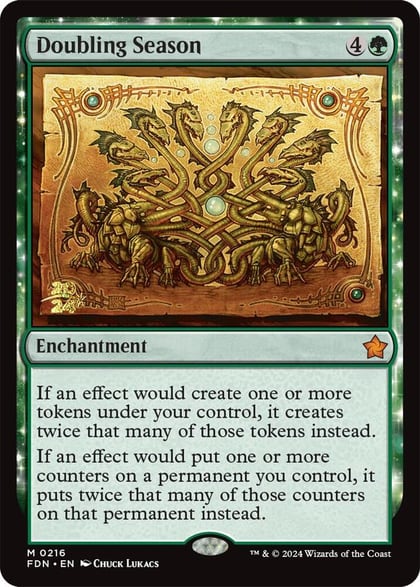 Doubling Season, Prerelease Cards 216