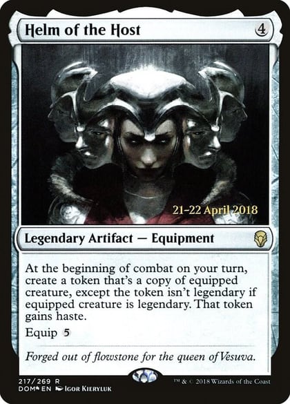 Helm of the Host, Prerelease Cards 217