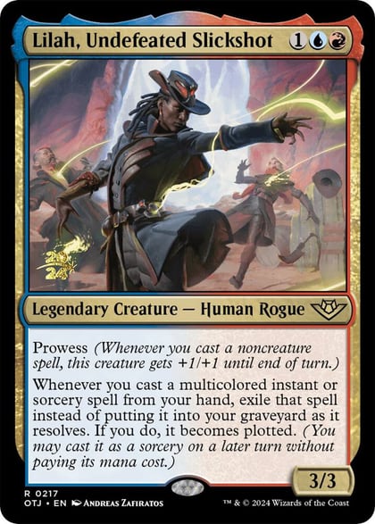 Lilah, Undefeated Slickshot, Prerelease Cards 217
