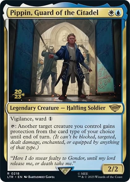 Pippin, Guard of the Citadel, Prerelease Cards 218