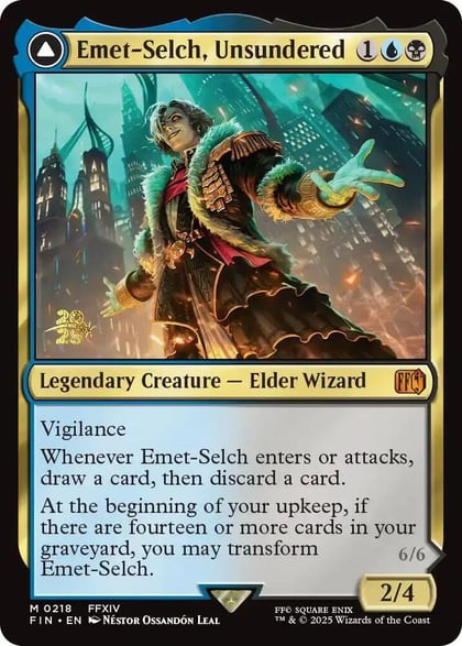 Emet-Selch, Unsundered, Prerelease Cards 218