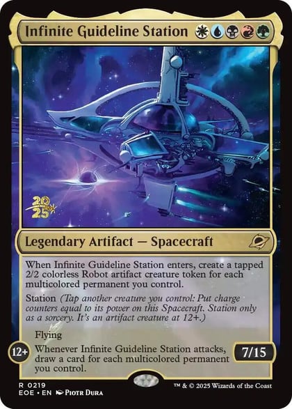 Infinite Guideline Station, Prerelease Cards 219
