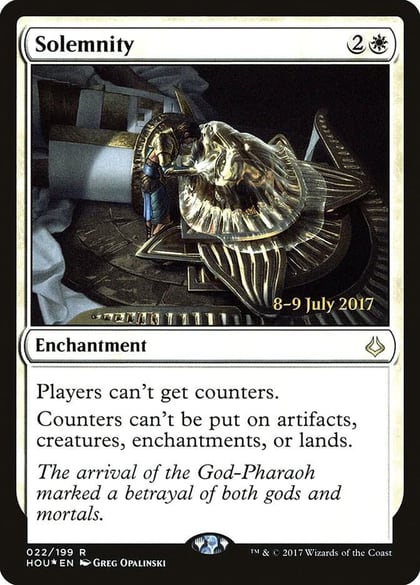 Solemnity, Prerelease Cards 22
