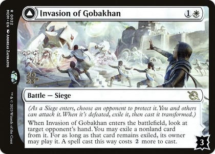 Invasion of Gobakhan, Prerelease Cards 22