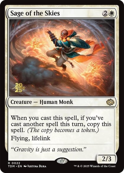 Sage of the Skies, Prerelease Cards 22