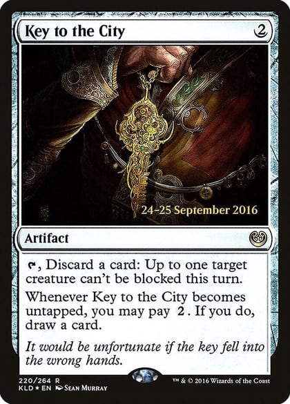 Key to the City, Prerelease Cards 220