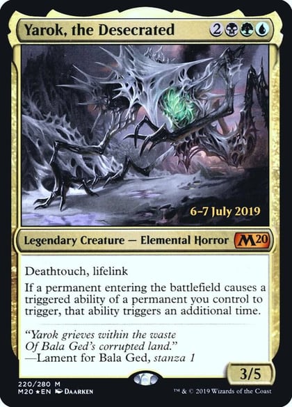 Yarok, the Desecrated, Prerelease Cards 220