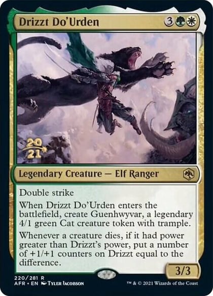 Drizzt Do'Urden, Prerelease Cards 220