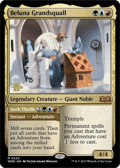 Beluna Grandsquall, Prerelease Cards 220