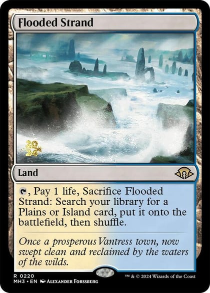 Flooded Strand, Prerelease Cards 220