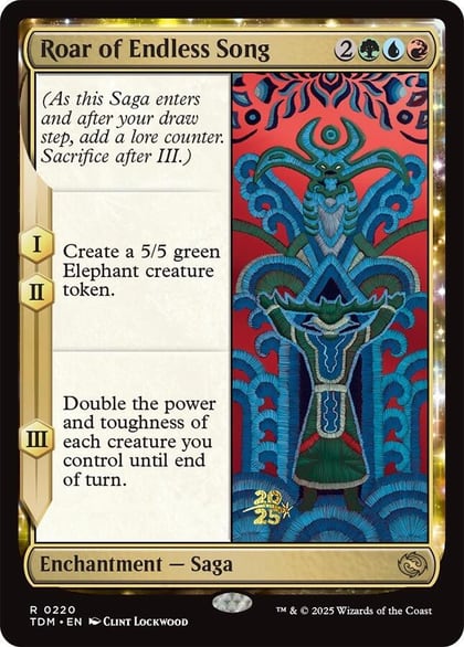 Roar of Endless Song, Prerelease Cards 220
