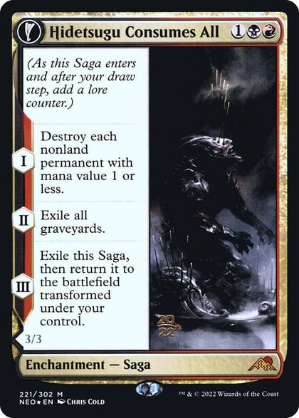 Hidetsugu Consumes All, Prerelease Cards 221