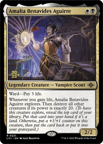 Amalia Benavides Aguirre, Prerelease Cards 221