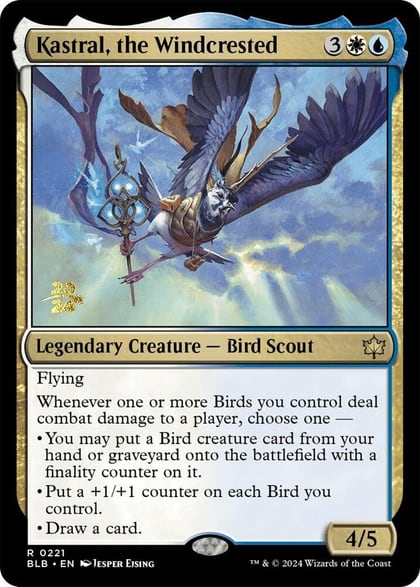 Kastral, the Windcrested, Prerelease Cards 221