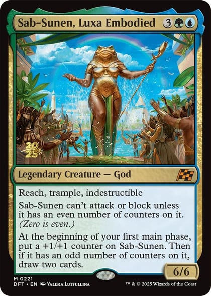 Sab-Sunen, Luxa Embodied, Prerelease Cards 221