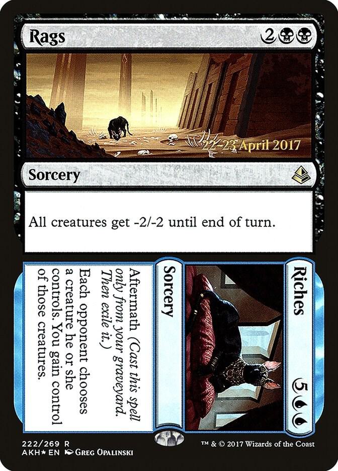 Rags // Riches, Prerelease Cards 222