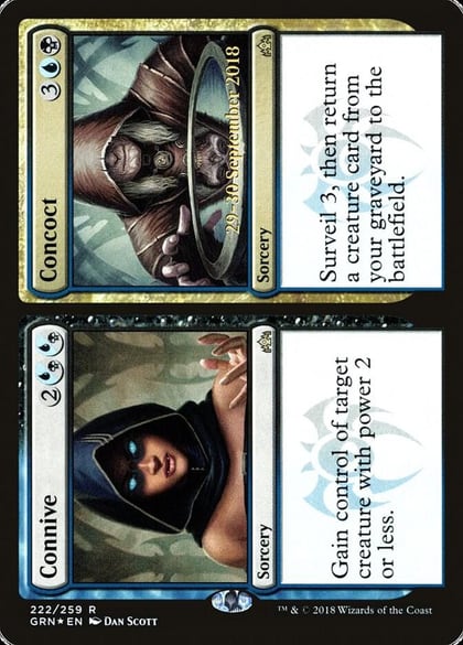 Connive // Concoct, Prerelease Cards 222