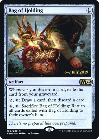 Bag of Holding, Prerelease Cards 222