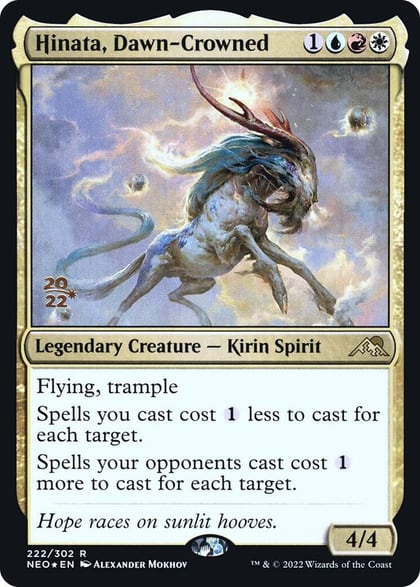Hinata, Dawn-Crowned, Prerelease Cards 222