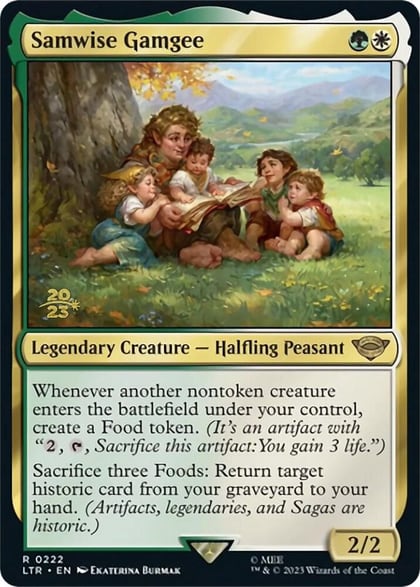 Samwise Gamgee, Prerelease Cards 222
