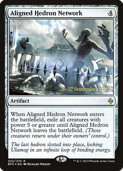 Aligned Hedron Network, Prerelease Cards 222