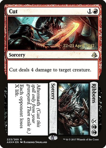 Cut // Ribbons, Prerelease Cards 223