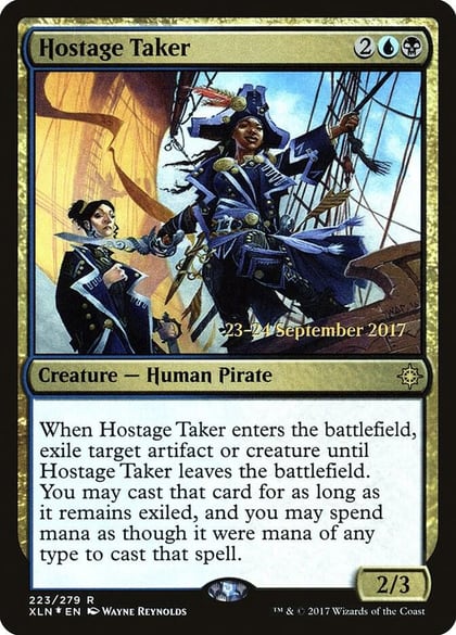 Hostage Taker, Prerelease Cards 223