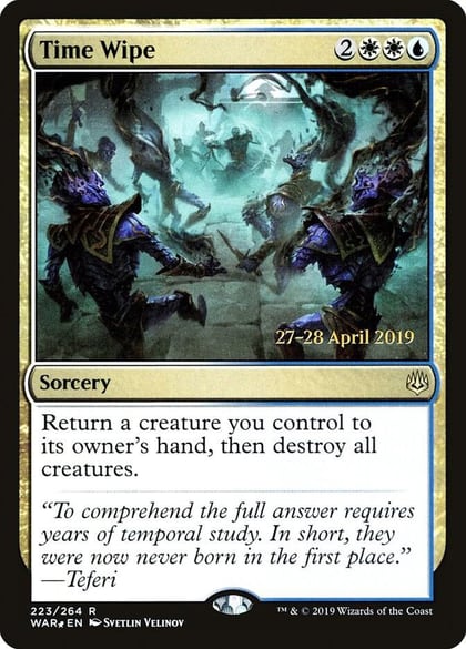 Time Wipe, Prerelease Cards 223