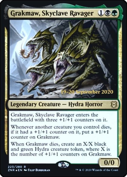 Grakmaw, Skyclave Ravager, Prerelease Cards 223