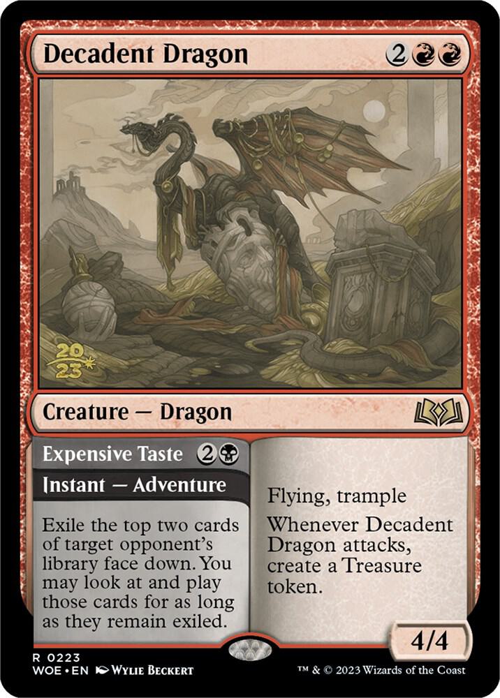 Decadent Dragon, Prerelease Cards 223