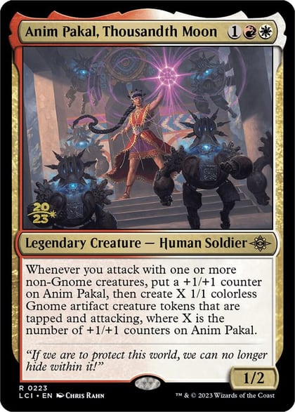 Anim Pakal, Thousandth Moon, Prerelease Cards 223