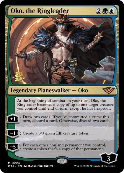Oko, the Ringleader, Prerelease Cards 223