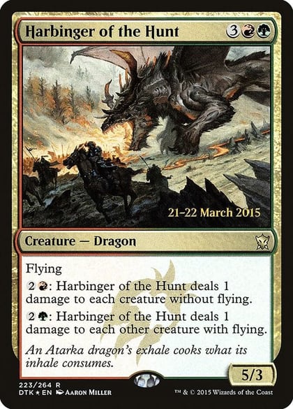 Harbinger of the Hunt, Prerelease Cards 223