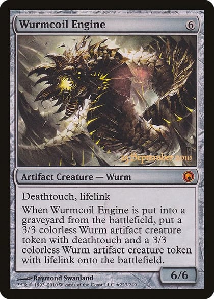 Wurmcoil Engine, Prerelease Cards 223
