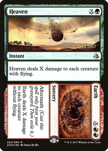 Heaven // Earth, Prerelease Cards 224