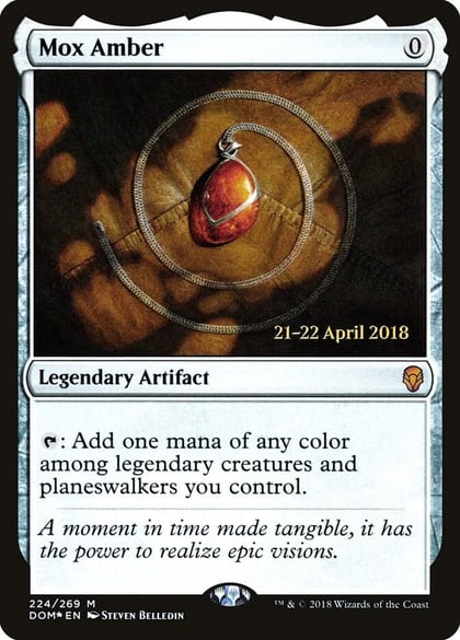 Mox Amber, Prerelease Cards 224